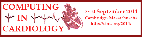 [Computing in Cardiology / 7-10 September 2014 / Cambridge, Massachusetts / http://cinc.org/2014/]
